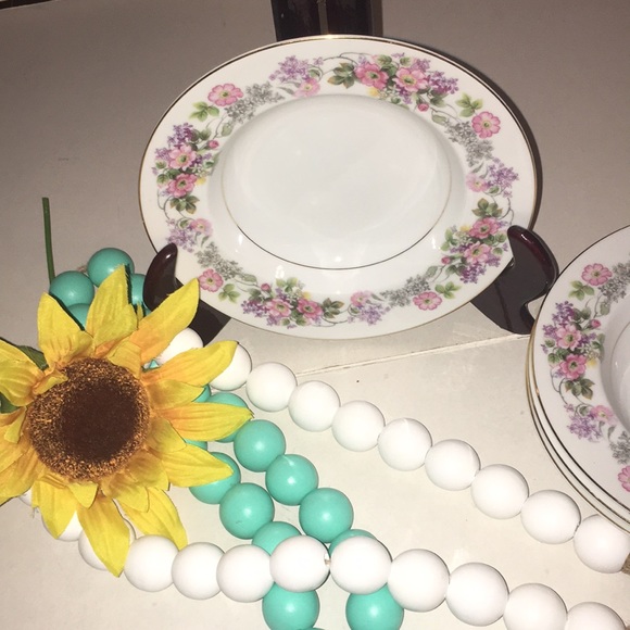 Vintage Noritake Soup Bowls Roselane Set of 4 - Picture 5 of 5